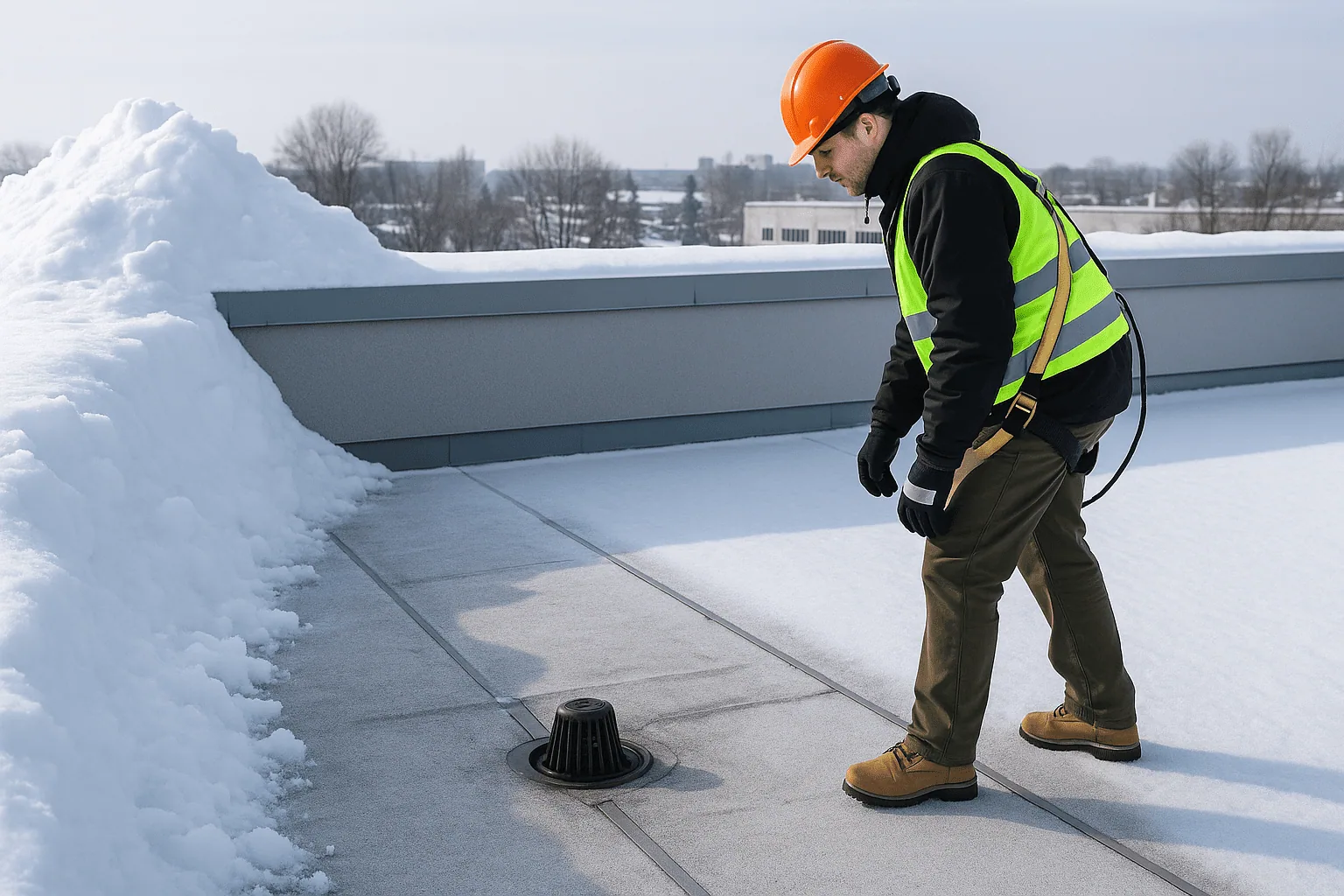 Hands-On Commercial Roof Inspection in Cedar Rapids, IA