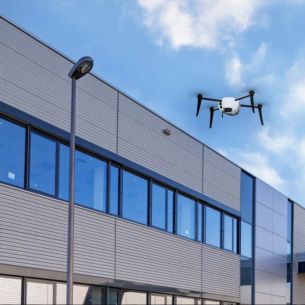Drone Imaging for Commercial Roof Inspection in Cedar Rapids, IA