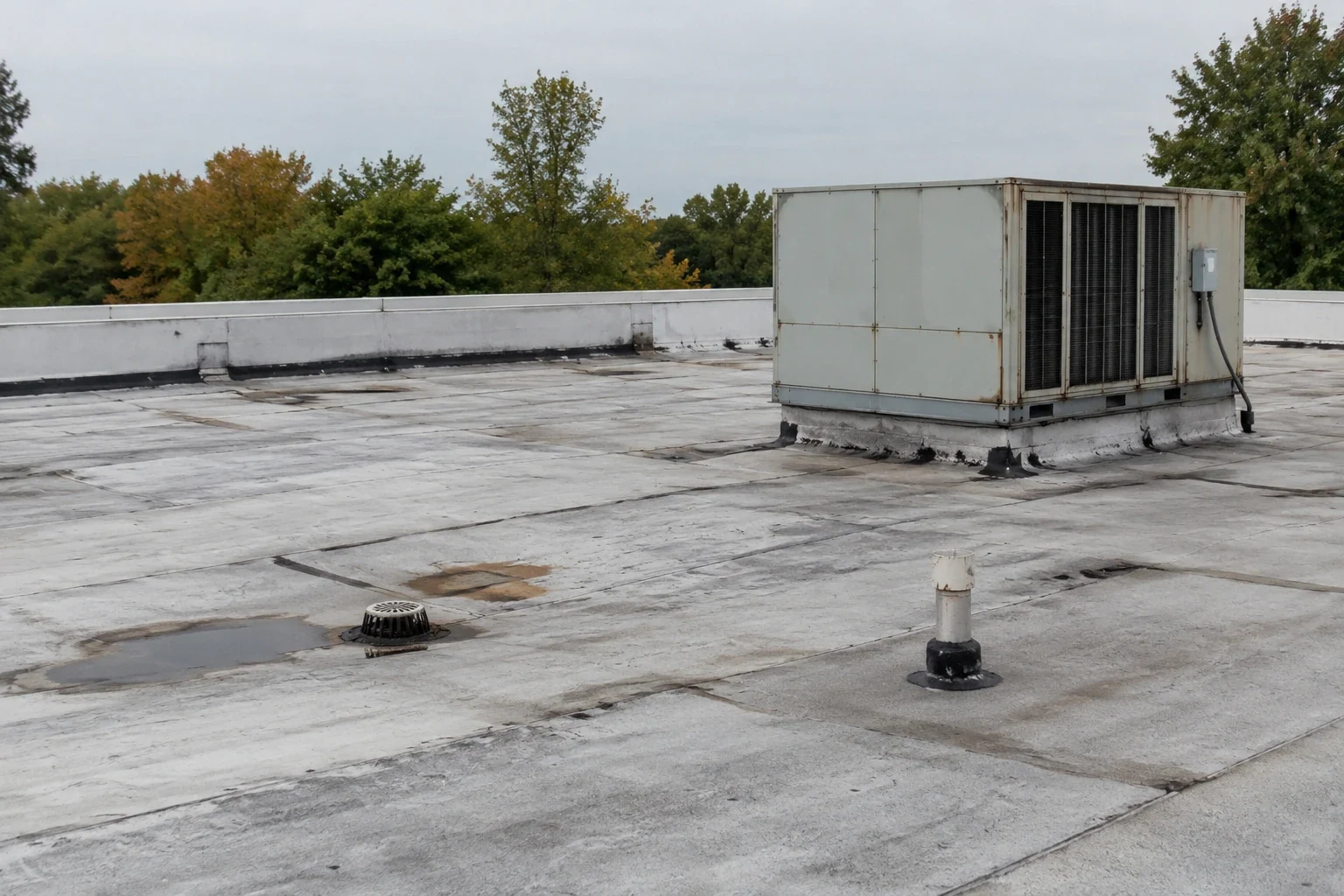 Infrared Commercial Roof Moisture Survey in Cedar Rapids, IA