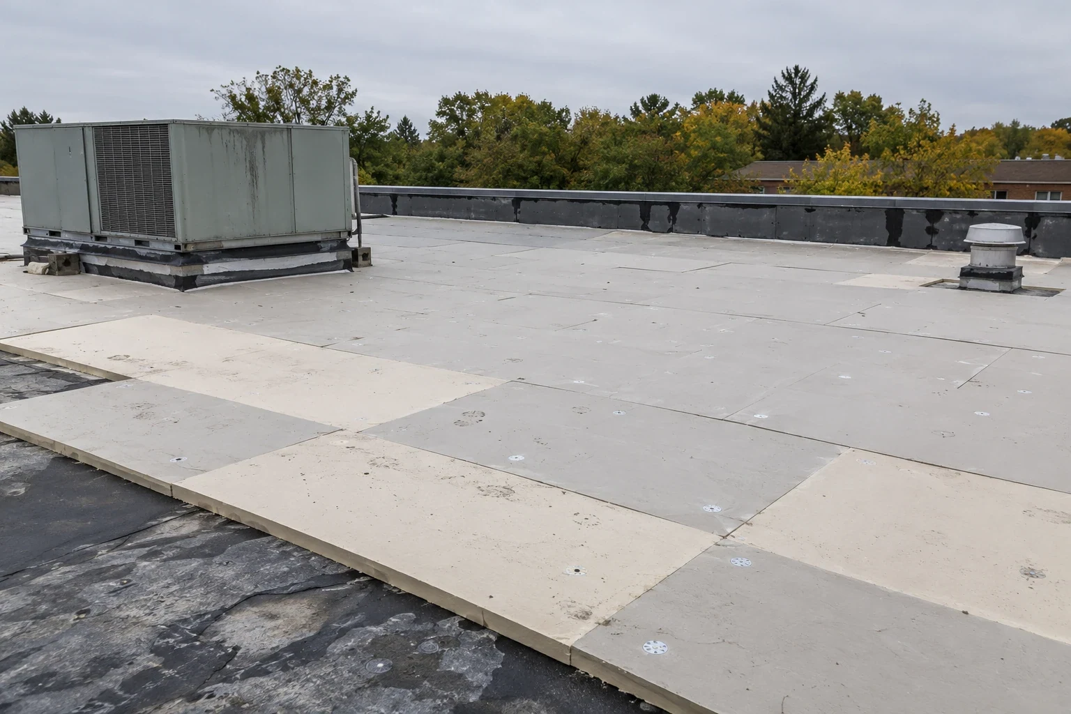 Commercial Roof Insulation and Cover Board in Cedar Rapids, IA