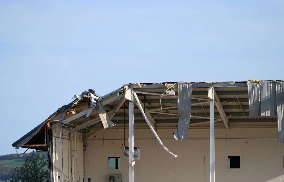 Commercial Storm-Damage Roof Repair in Cedar Rapids, IA